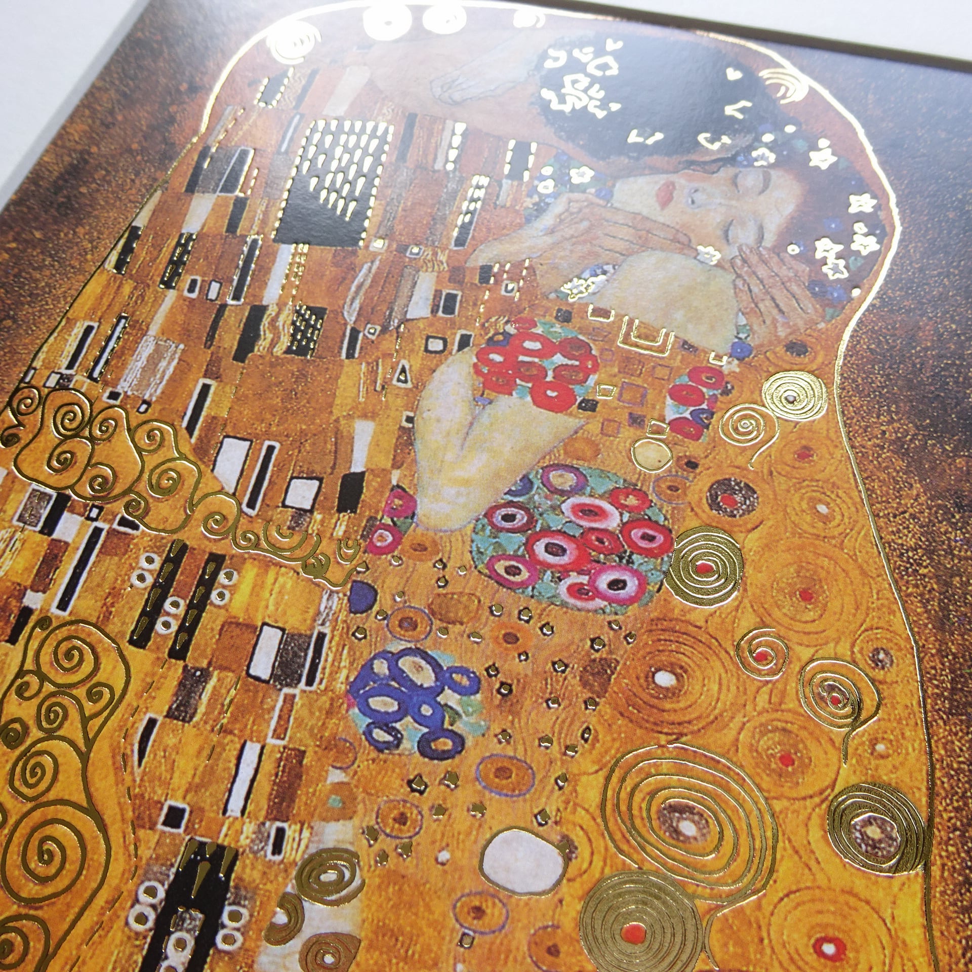 クリムト パスパルトゥー大『接吻』複製画 PASS-BIG-888 | paperstory