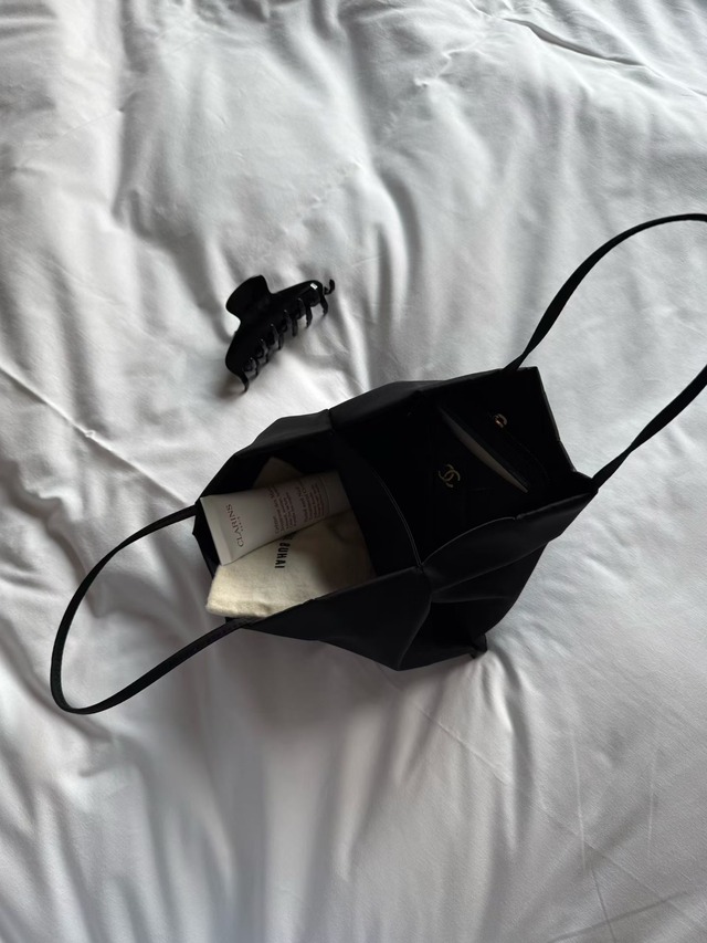 (予約) fl lanel / Silky nylon bag