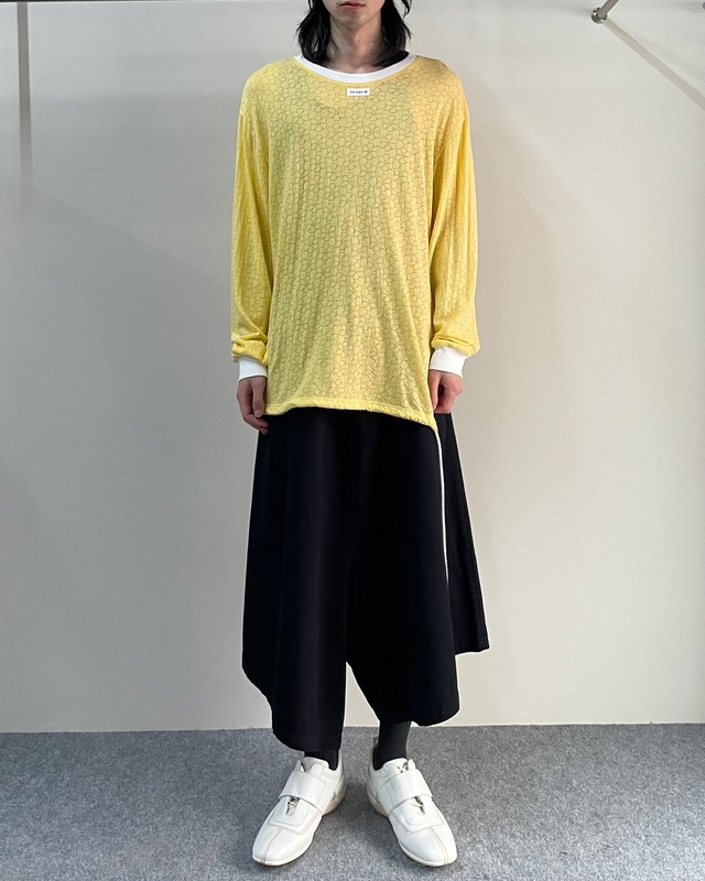 【VIA PIAVE 33】LONG-SLEEVE DAISY LACCIO