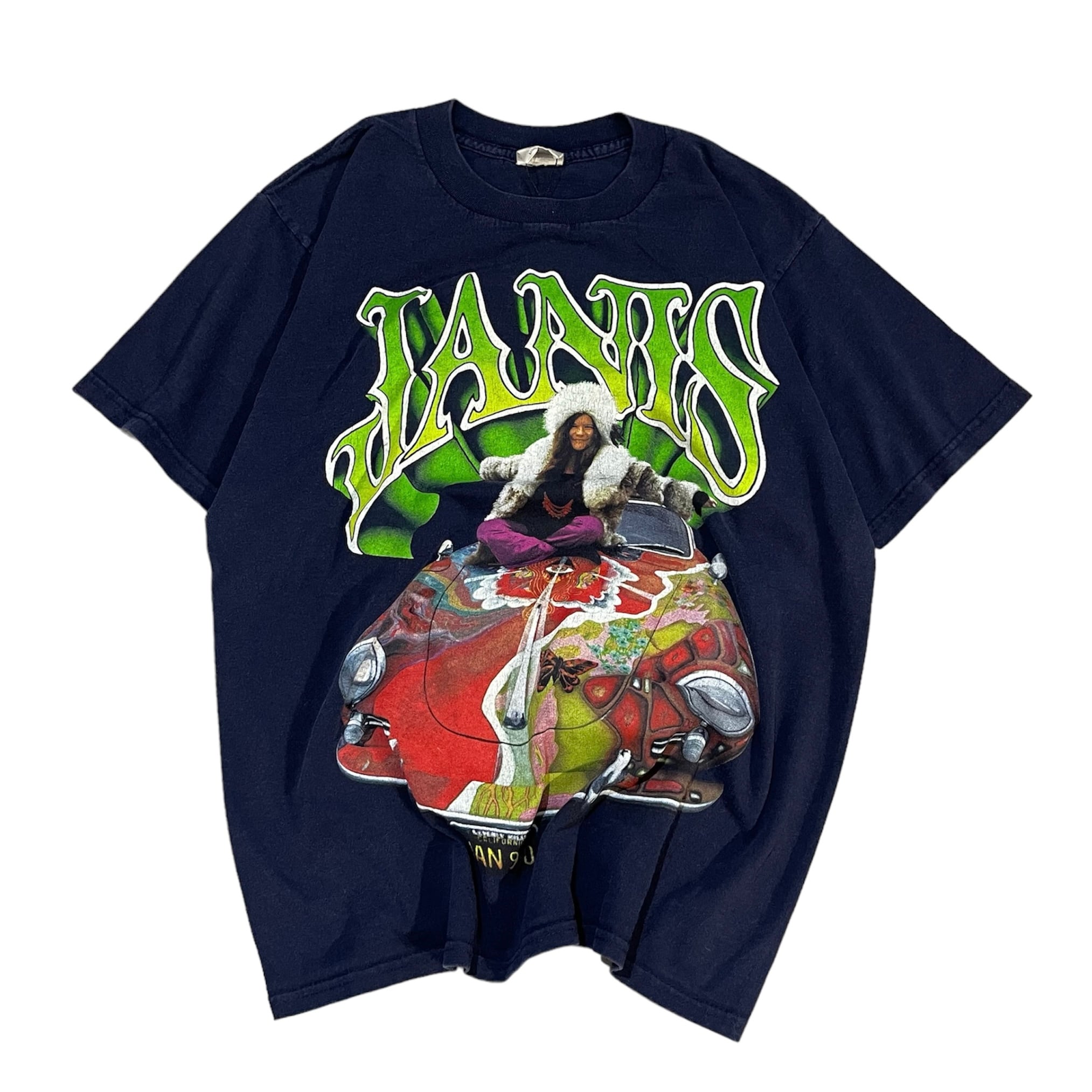 90年代 USA製 size:L【 Janis Joplin 】ジャニスジョプリン プリント
