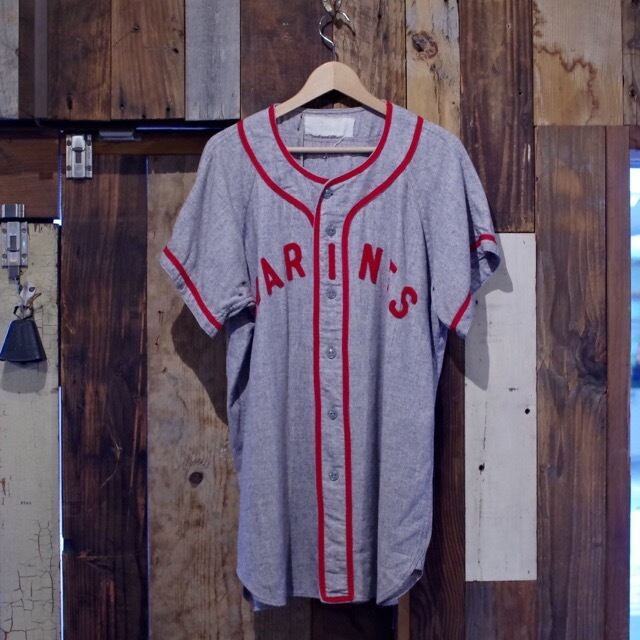 1940s USMC Baseball Shirt / ヴィンテージ ミリタリー ベースボール ...