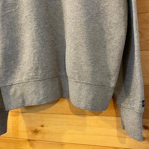 【JANSPORT】カレッジ 刺繍ロゴ ウィスコンシン大学 ハーフジップ スウェット US古着