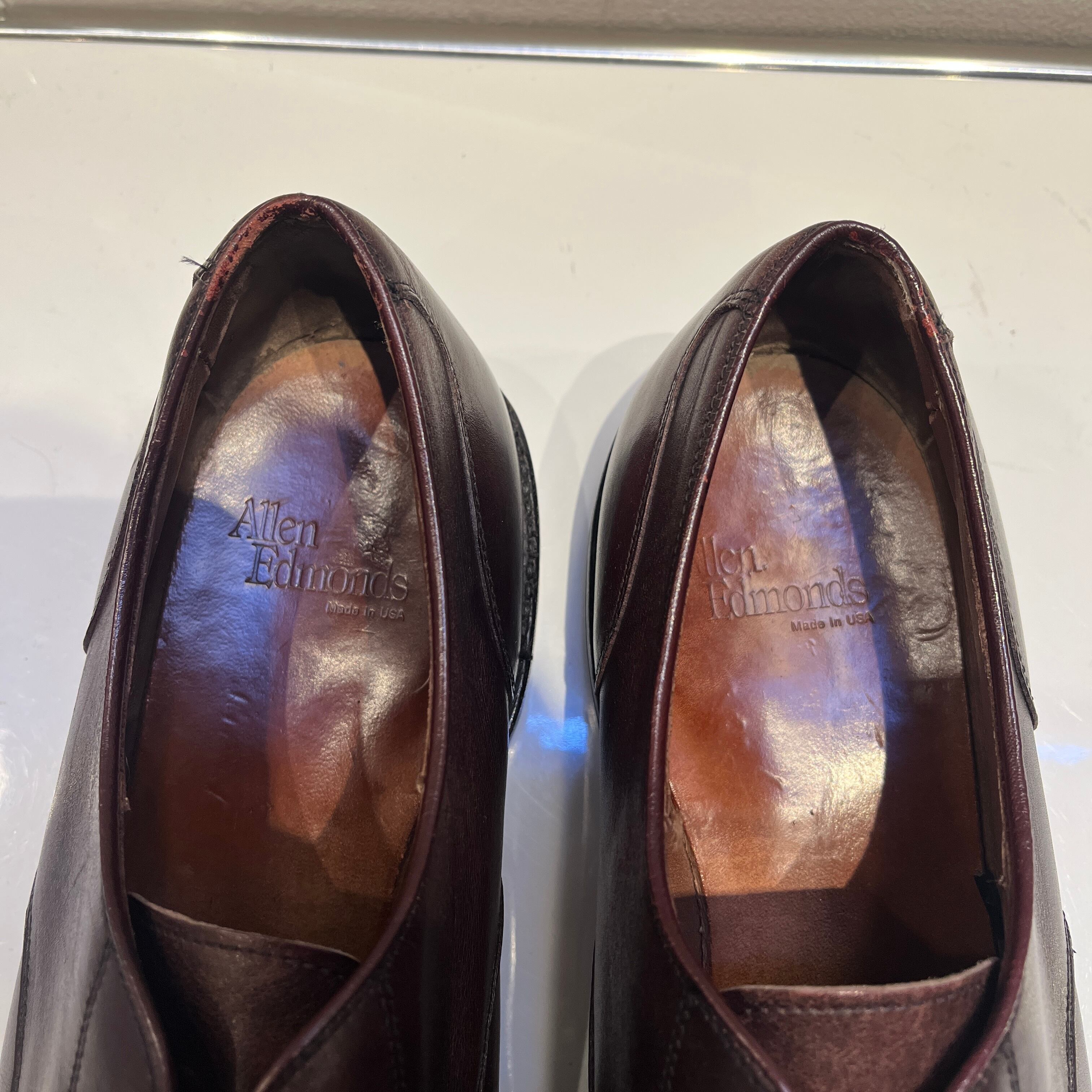 1990'S ALLEN EDMONDS LEATHER SHOES SIZE 9 