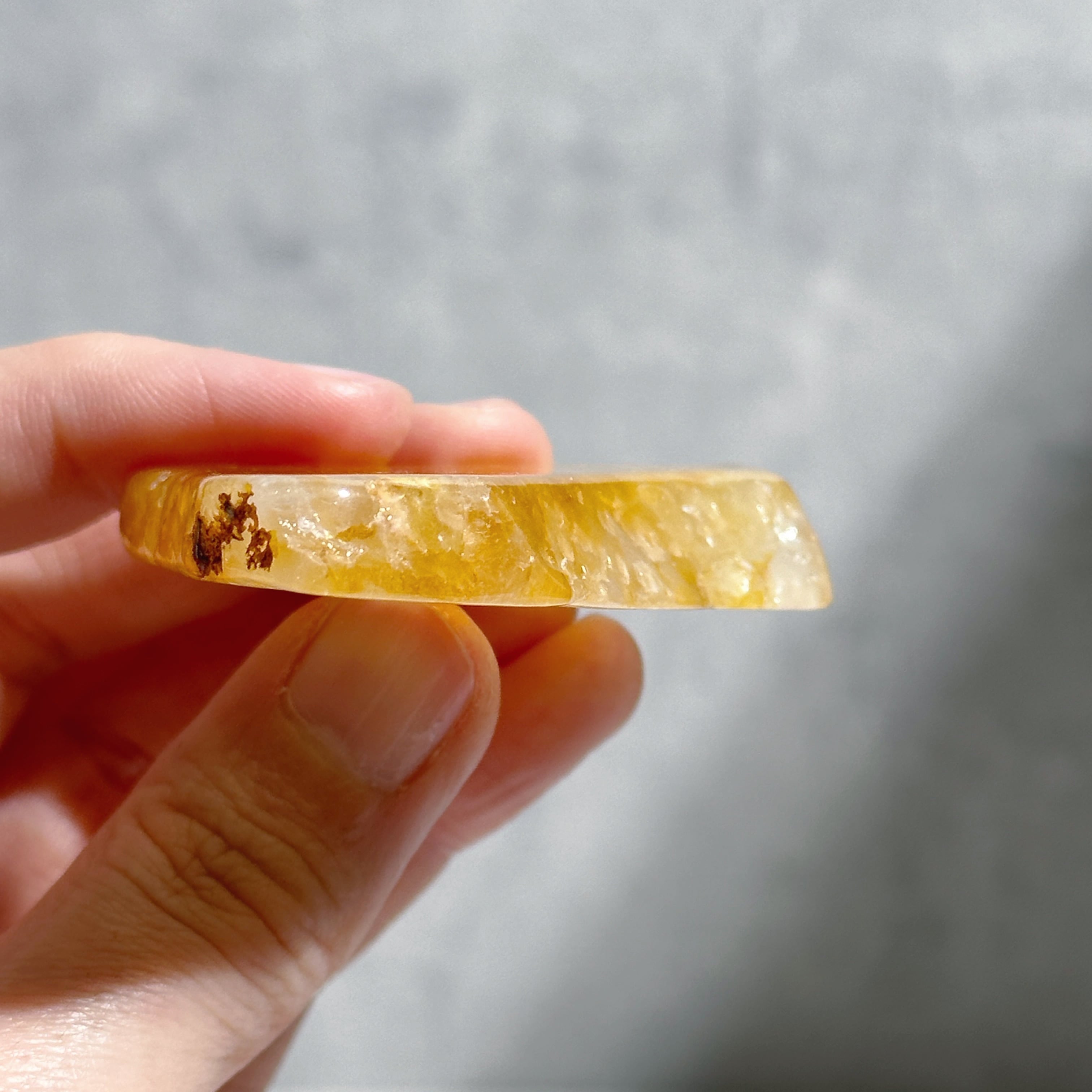 ゴールデンヒーラー スライス12◇ Golden Healer ◇天然石・鉱物