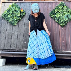 シルク巻きスカートns9150