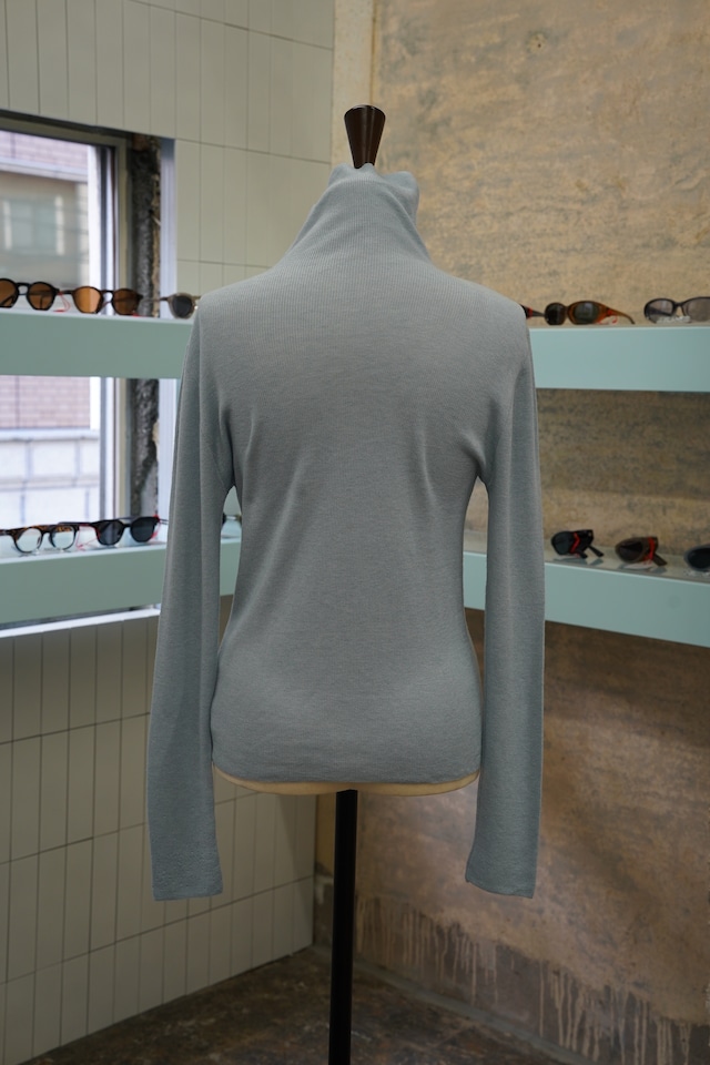 COLOR TUBE TURTLE KNIT