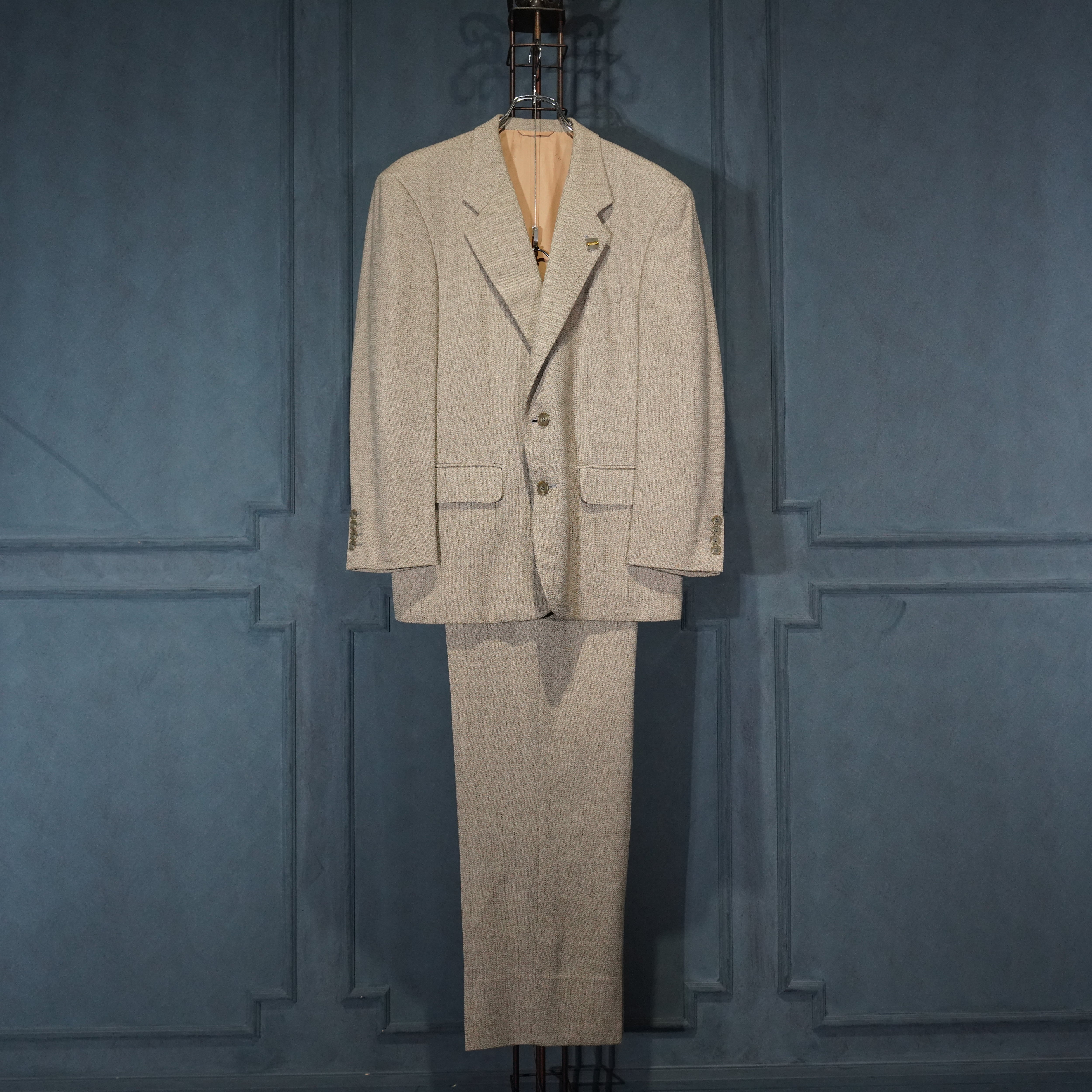 Christian Dior CHECK PATTERNED WOOL SET UP SUIT/クリスチャン