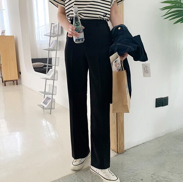 春夏新作 21 ボトムス パンツ レディース レディース ボトムス パンツ レディース おしゃれ スラックス レディース ストレートパンツ レディース ワイドストレートパンツ ハイウエスト パンツ ロングパンツ レディース センタープレスパンツ 美脚パンツ 細みえ 脚長