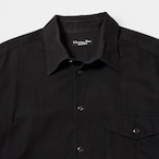 80s-90s Christian Dior MONSIEUR ブラック コットン 長袖シャツ