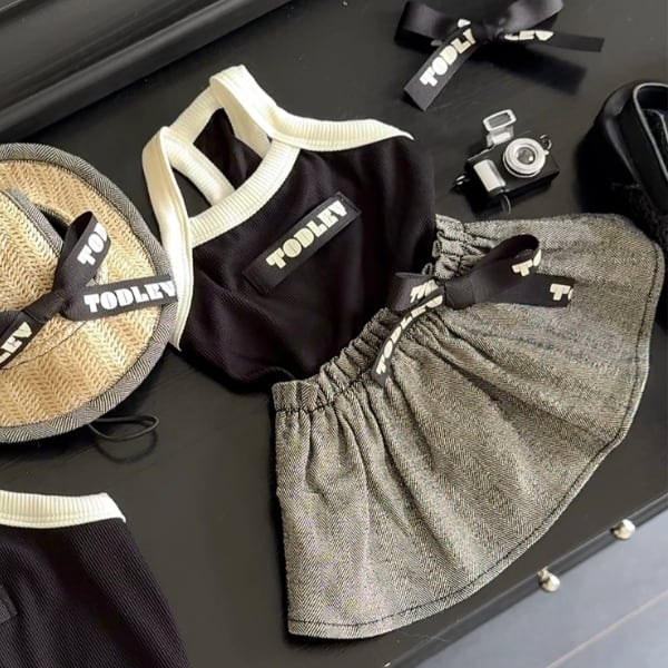 予約【todley】New été cool onepiece (Black)