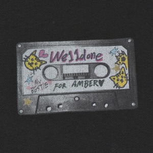 【WE11DONE】BLACK CASSETTE SWEATSHIRT