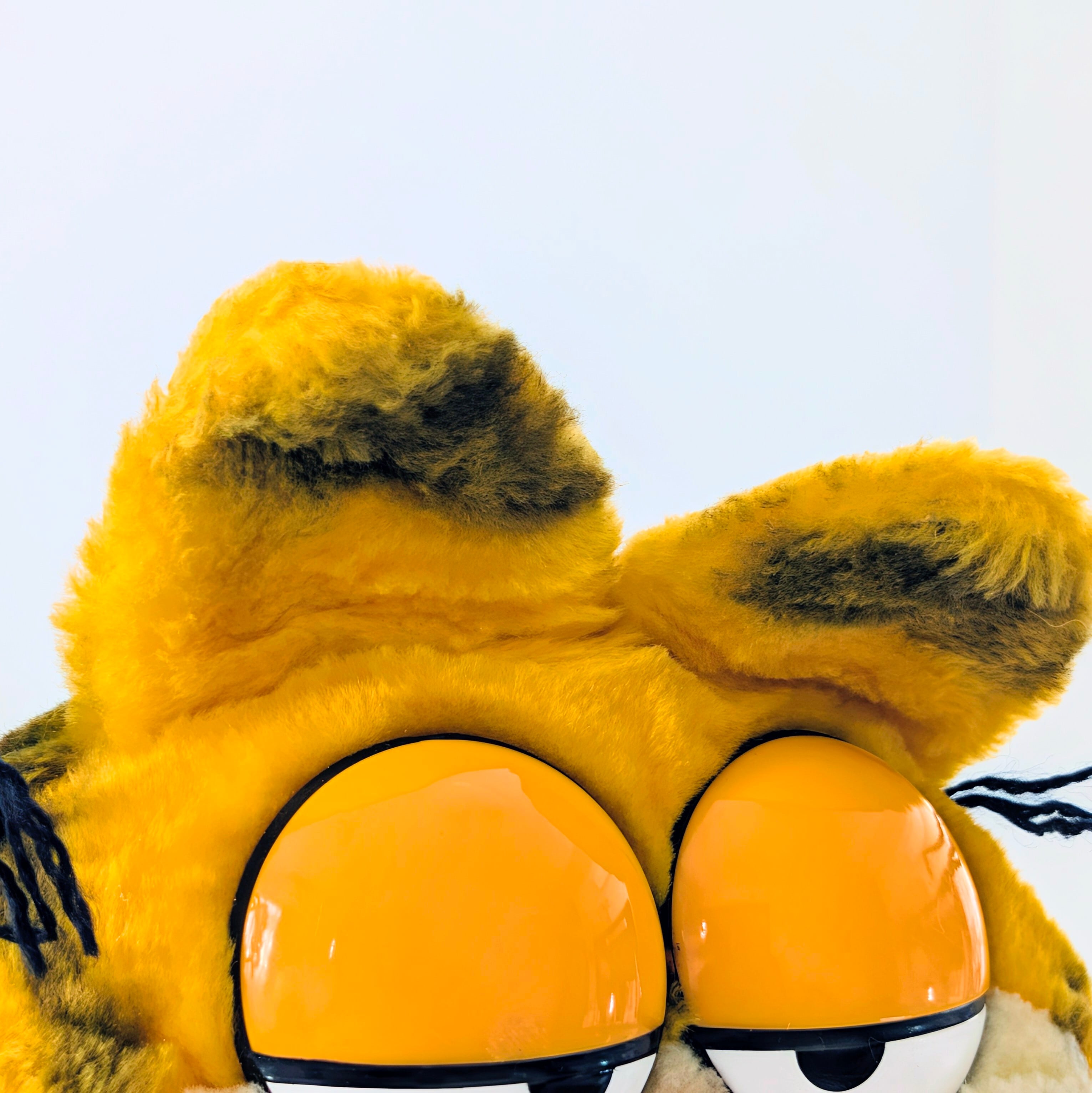 ☆ VINTAGE 1980年代初期 ☆【 Garfield ( ガーフィールド ) 】『 ガーフィールド / おすわり左向き ビッグサイズ！ 』ぬいぐるみ プラッシュ plush 1980年代年製 〚アメリカン雑貨 アメトイ〛