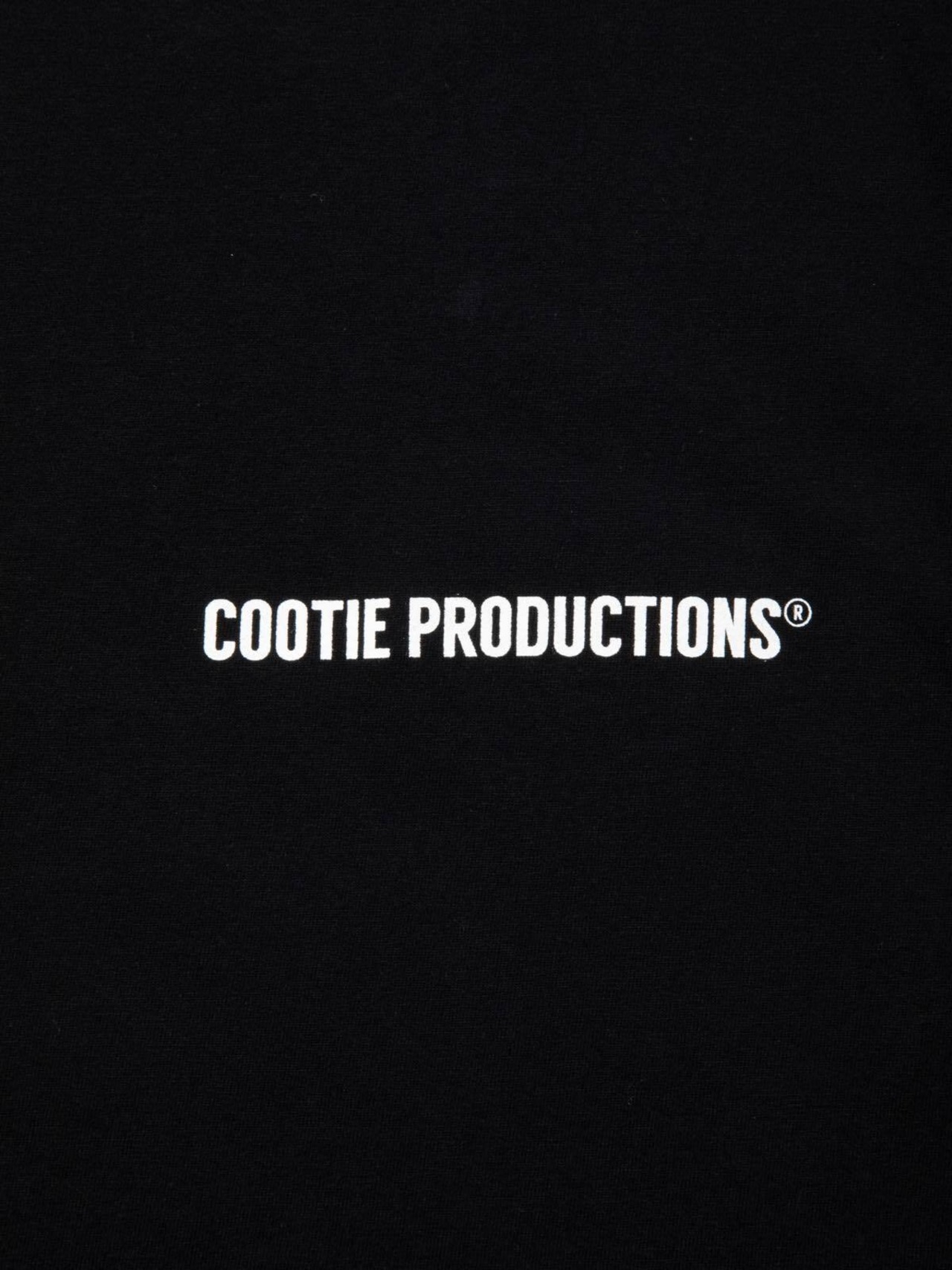 Print Oversized L/S Tee - Black -