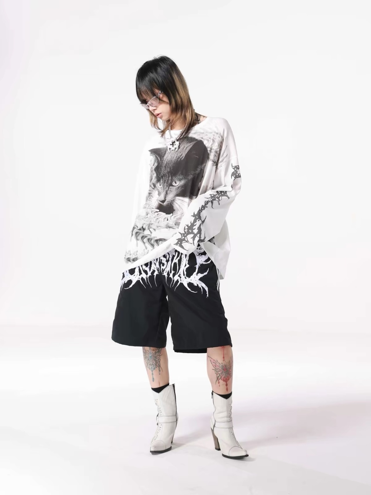 【Vestige】feline T-shirt