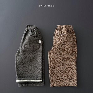 【2点送料無料】«予約»«ジュニアサイズあり»«daily bebe» レオパードパンツ 2colors