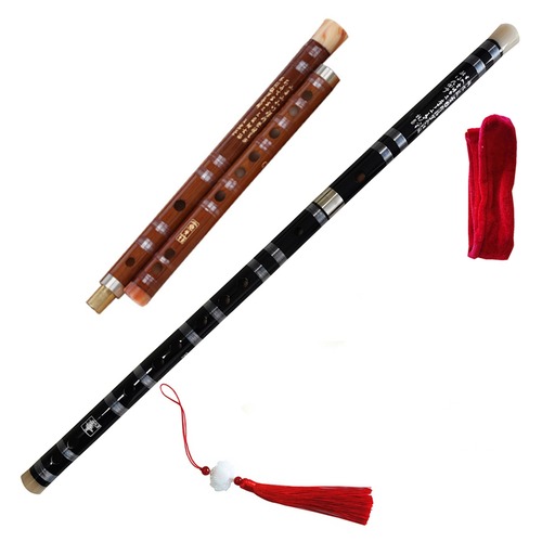 ディーズ 笛子 中国 横笛 竹製 フルート管楽器 Dizi 木管楽器 6指穴 2セクション