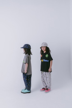 【MIN-NANO×frankygrow】M&SB PATTERNED TEPERED PANTS col.BEIGE / 0. 1