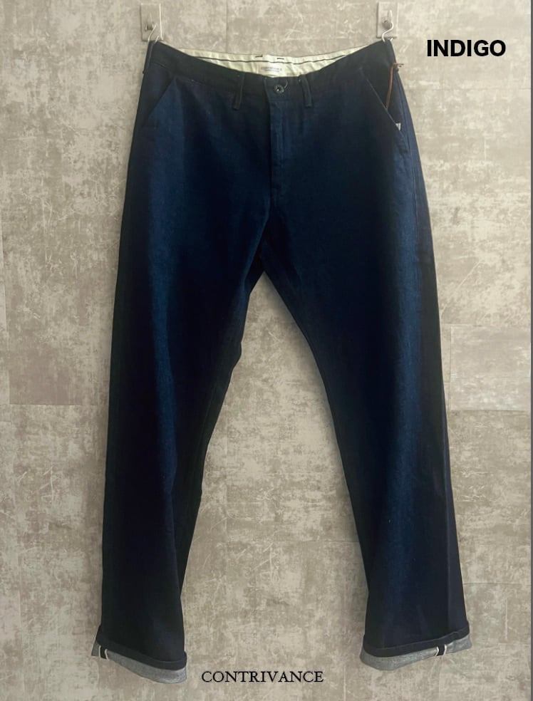 Mens [CM001] DenimTrouser { indigo} インディゴデニムトラウザー