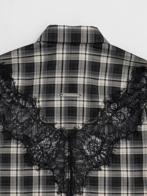 【26SS】PRANK PROJECT プランクプロジェクト / Lace Combination Shirts / シャツ