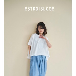 【ESTROISLOSE】EC24204 シック天竺フレアーTシャツ