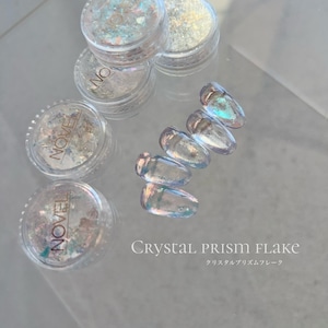 Crystal prism flake