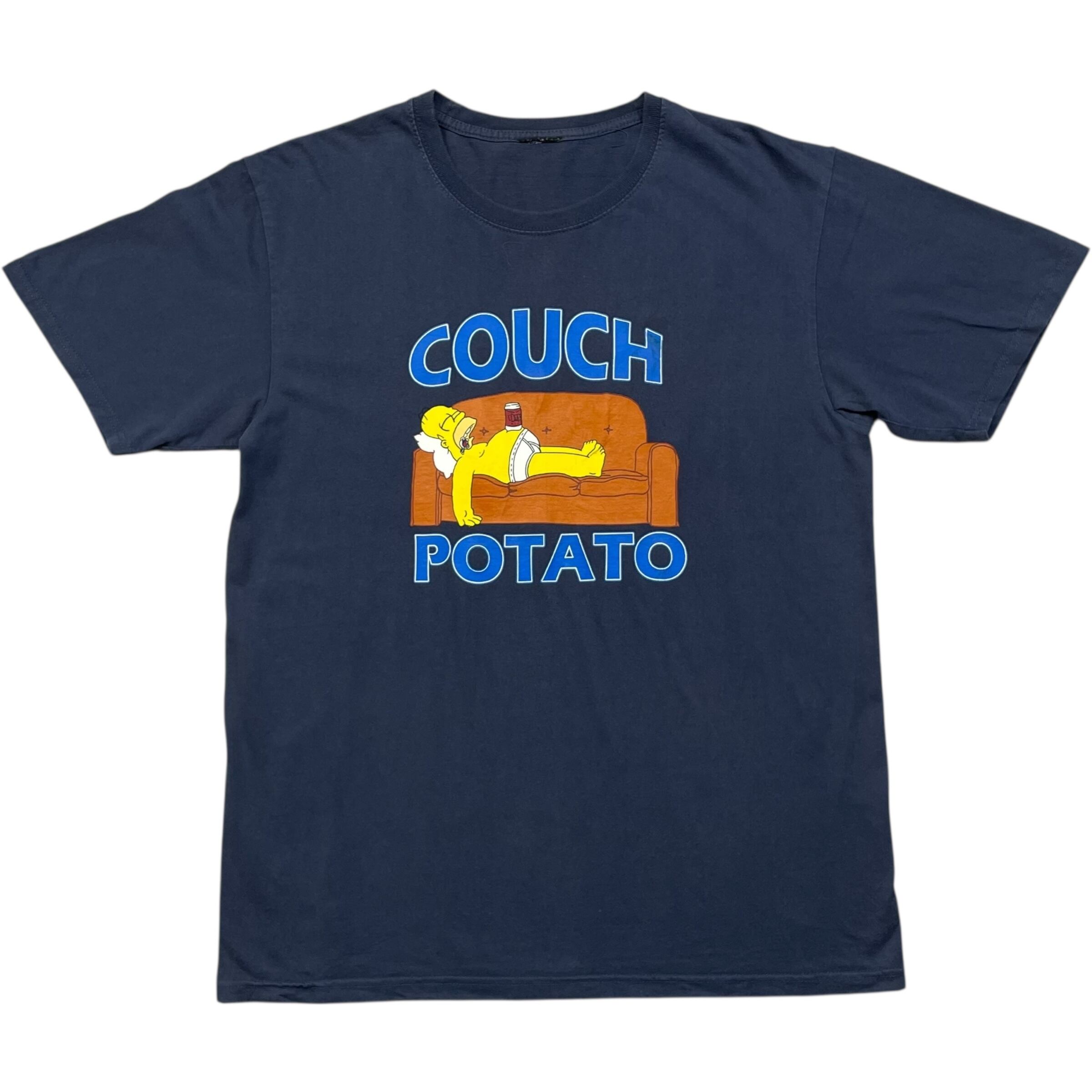 《XL》 unknown キャラTシャツ フロントプリント シンプソンズ フェード no.7748