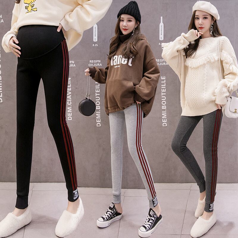 【新作】【送料無料】 妊娠中の女性のパンツ秋のレギンス大きいサイズの純綿のマタニティ服2020ピンTiaoレギンス妊娠中 コットン 大きめサイズ オータム 秋物 ピュア AL expec343927615687