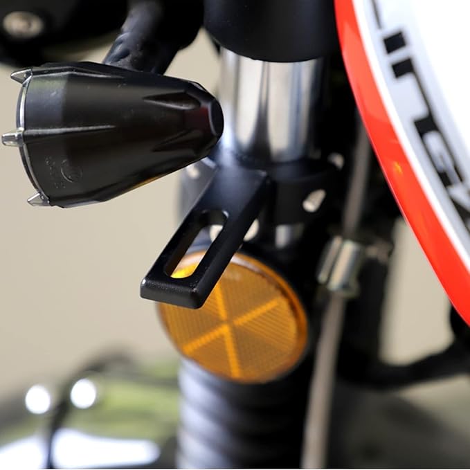 Pacify バイク ヘッドライトステー 2個セット 穴あけ不要 取付簡単