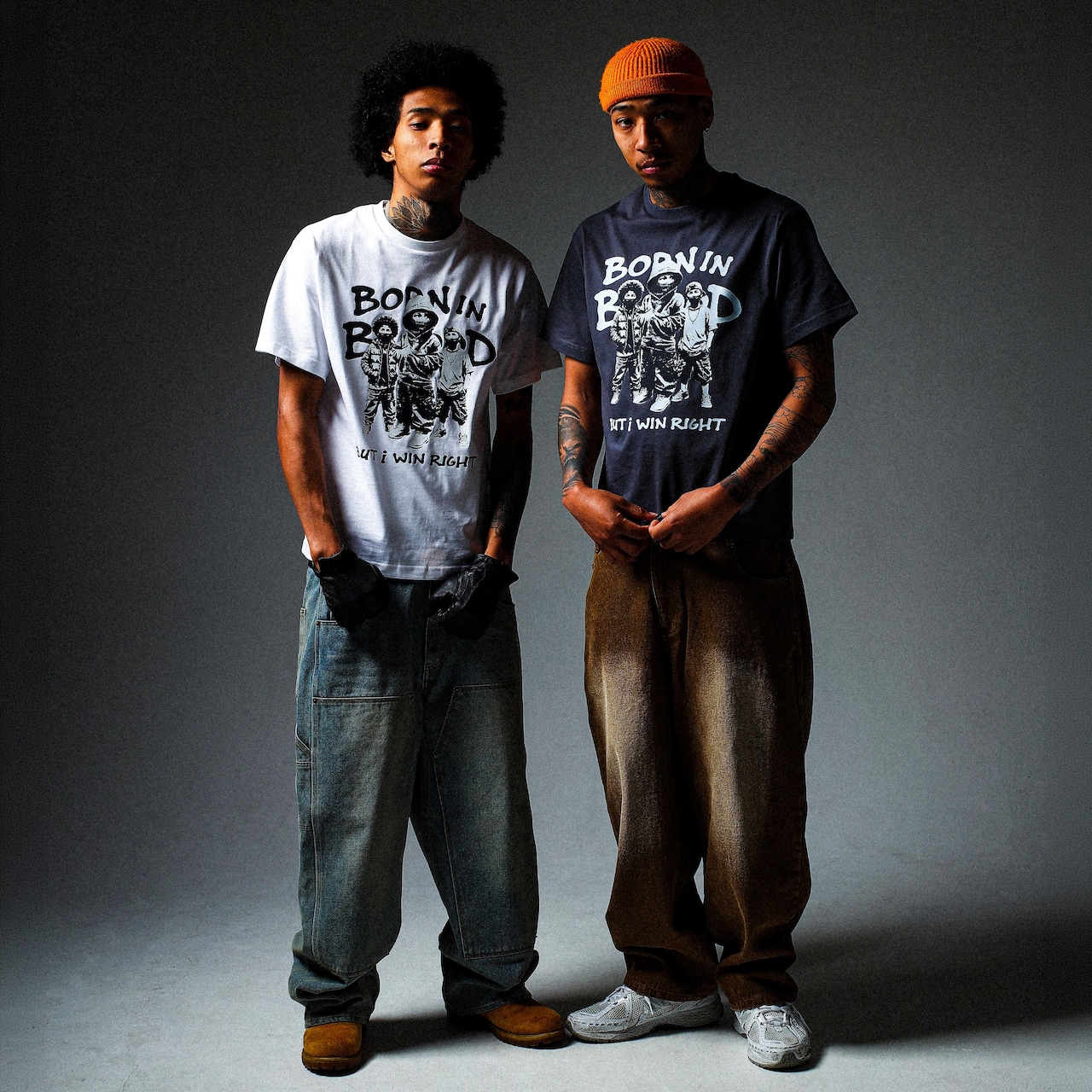 BORN IN BLOOD PREMIUM COTTON BOX TEE