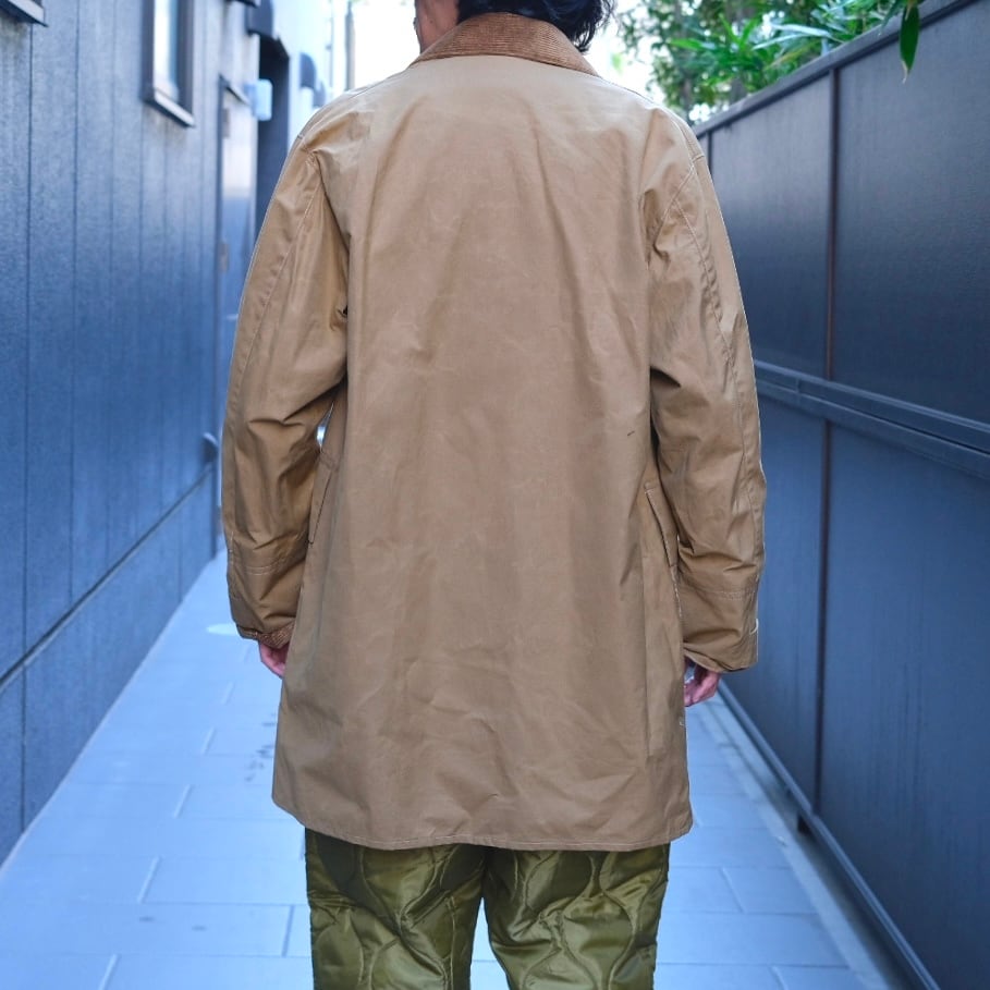 KENNETH FIELD(ケネスフィールド) /MAX PROOF COAT BM WAX-KHAKI-(52