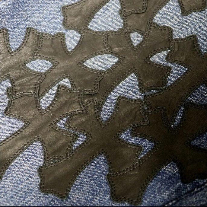 CHROME HEARTS クロムハーツ カスタムオーダー ピラミッドスタッズ