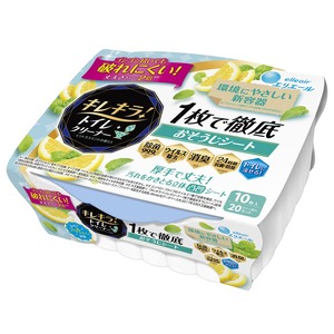 【特価処分】エリエール キレキラ! トイレクリーナー 本体 シトラスミントの香り 10枚 1枚で徹底おそうじシート