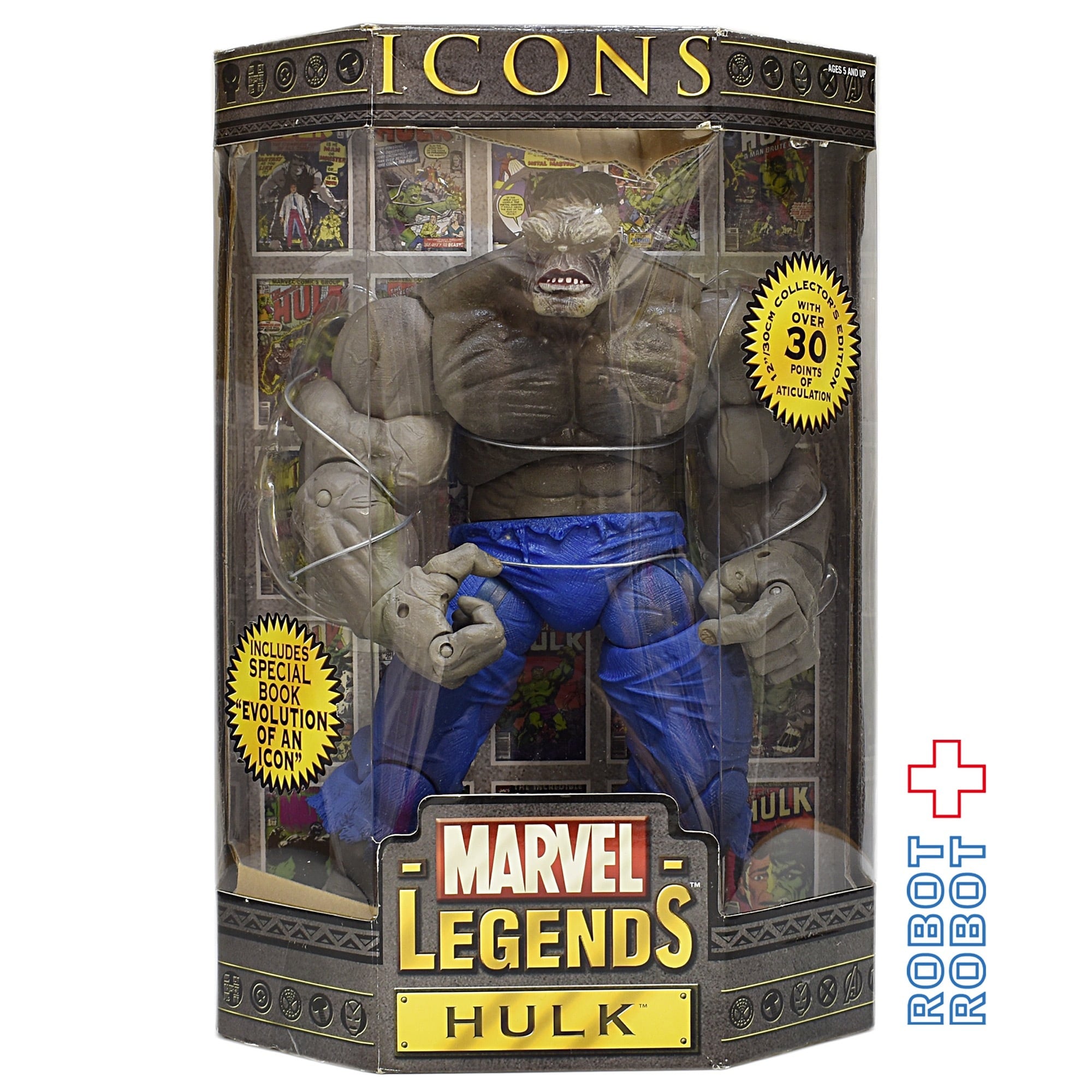 マーベルレジェンド アイコンズ ハルク トイビズ 未開封 トイビズ マーベルレジェンド シリーズ1 ハルク アクションフィギュア