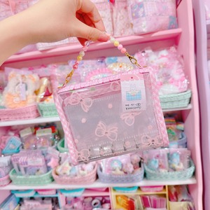 【N4】51-4バッグ風シール帳ミニ6穴(台紙10枚付き)