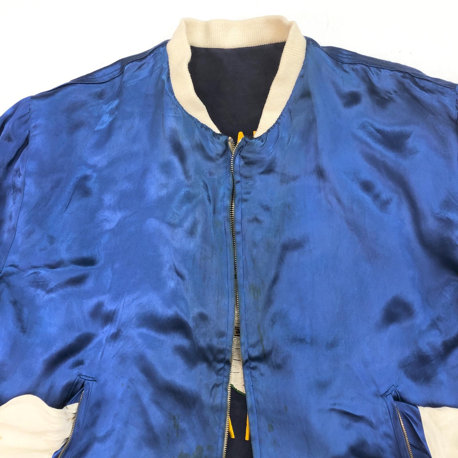 UNKNOWN 50- 60年代 FRANCE DREUX AIR BASE SOUVENIR JACKET
