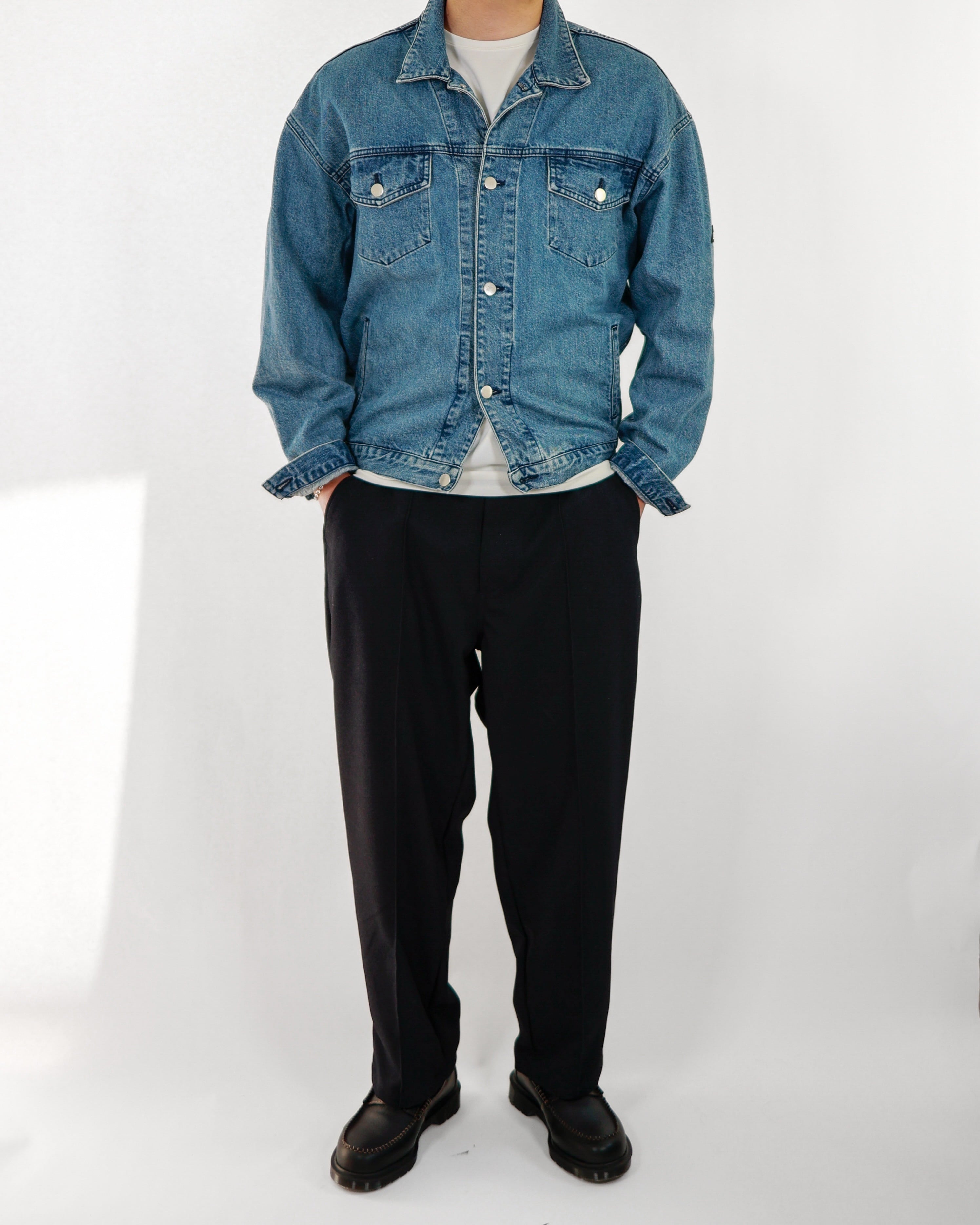 最終値下げ　eurokenvy 岡山デニムVintage Over Jacket KV-571】Okayama Denim Vintage Over Jacket【岡山デニム】【送料無料