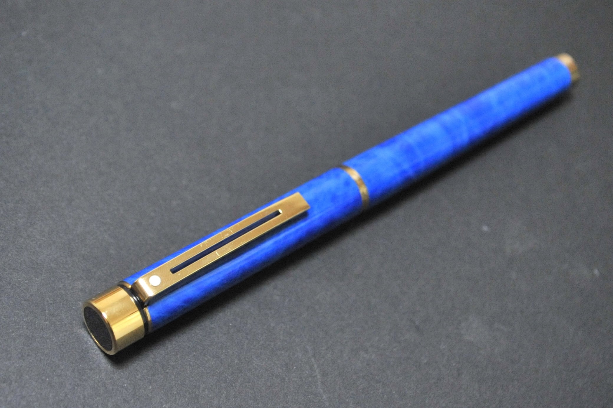 SHEAFFER 万年筆 タルガ 1036 Blue Ronce 14K 1978 シェーファー タルガ 1036 SHEAFFER Targa 1036 （細字） 14K