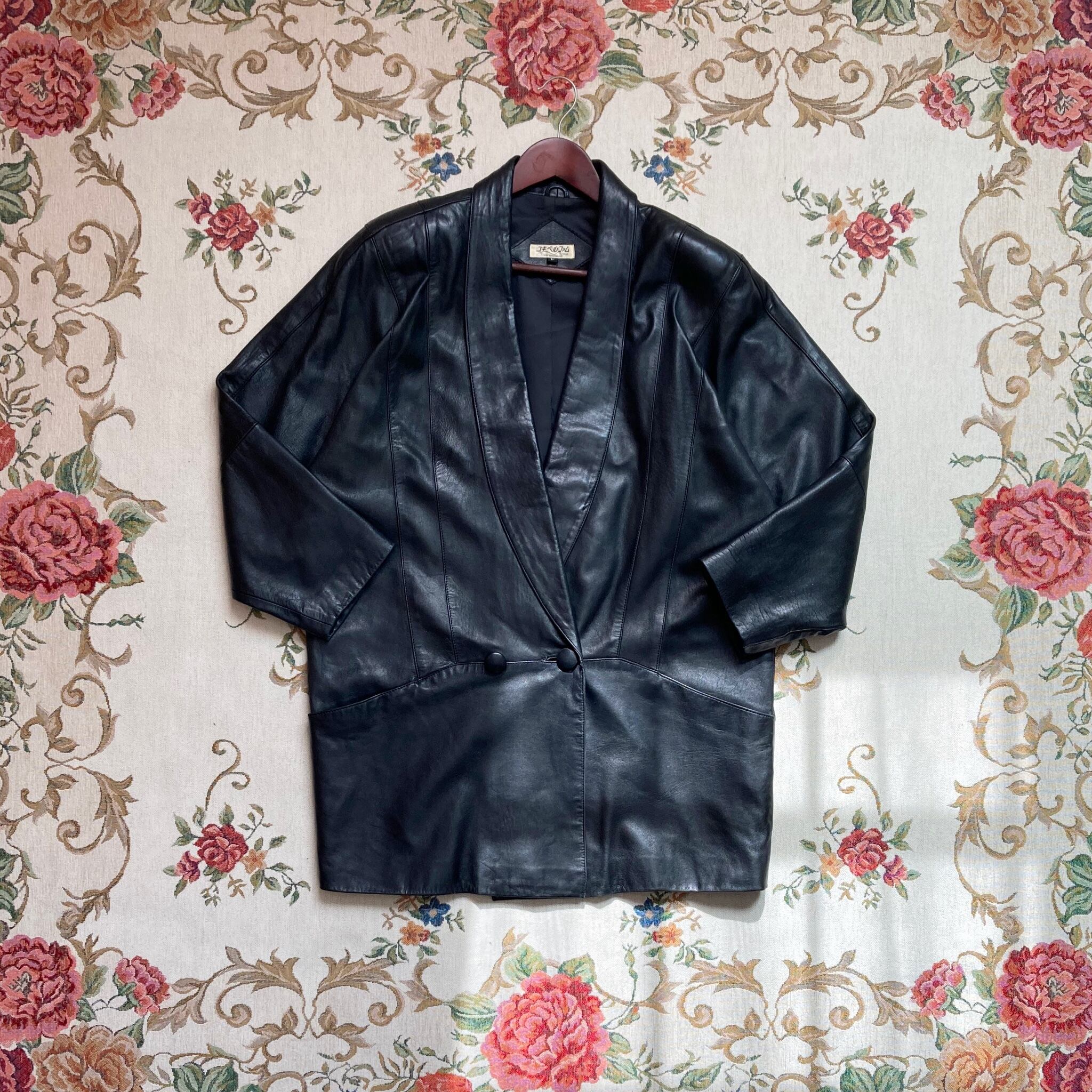 YUKI BELLE FEMME vintage lamb leather jack【YouTube着用】