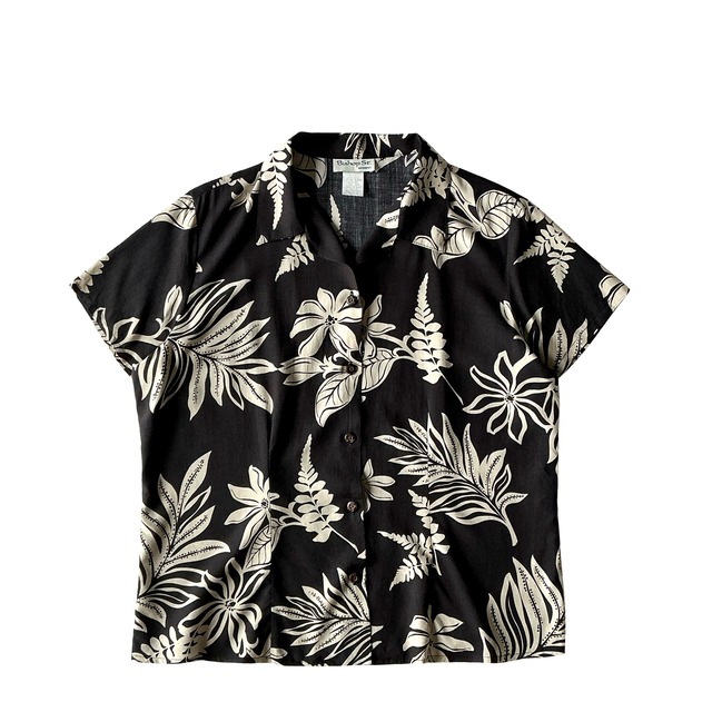 Lady's USEDアロハシャツ / Bishop st  / size S