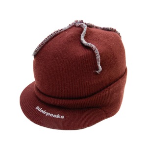 Lidairpeaks Peak stitch beanie Maroon