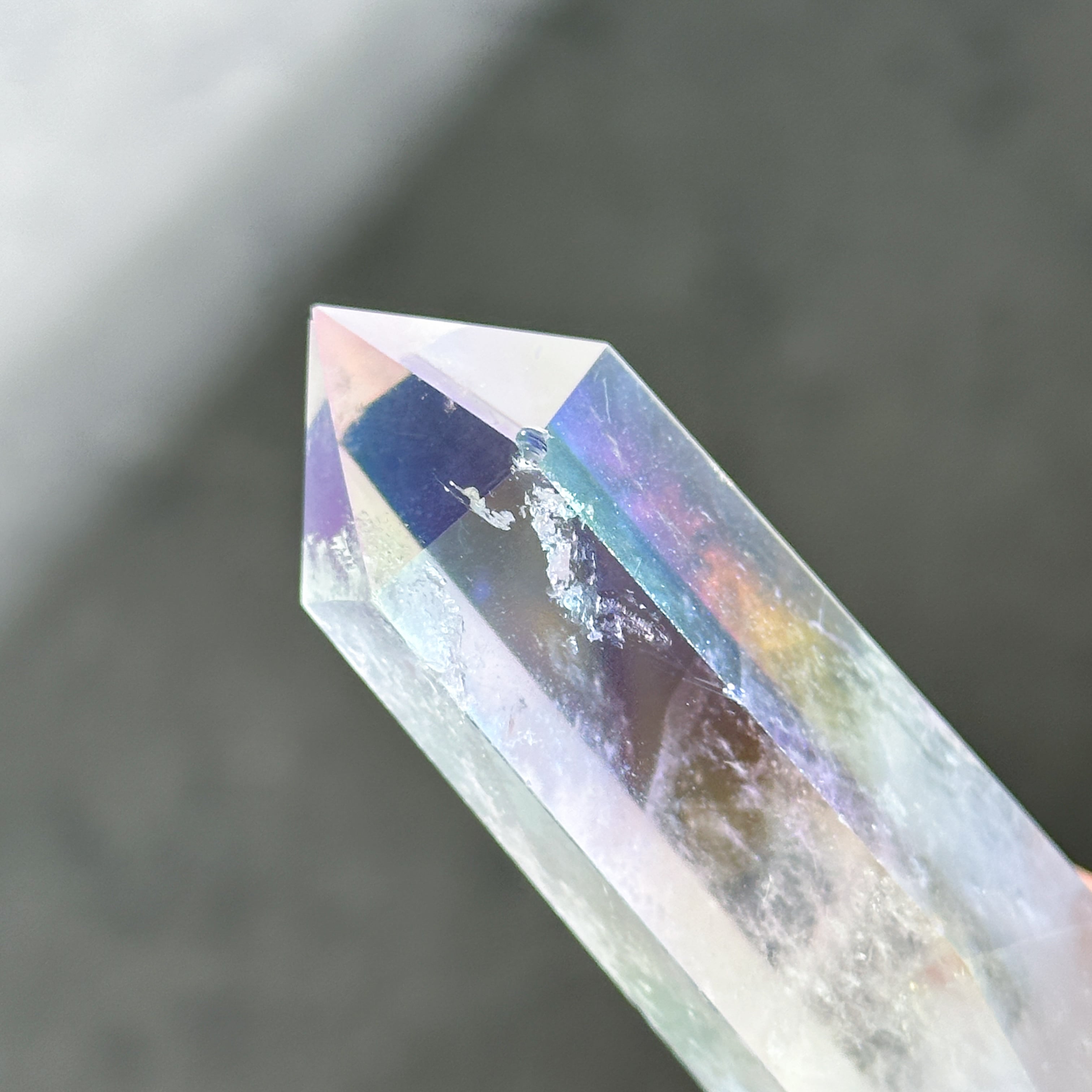 透明感◎エンジェルオーラクォーツ タワー91◇ Angel Aura Quartz