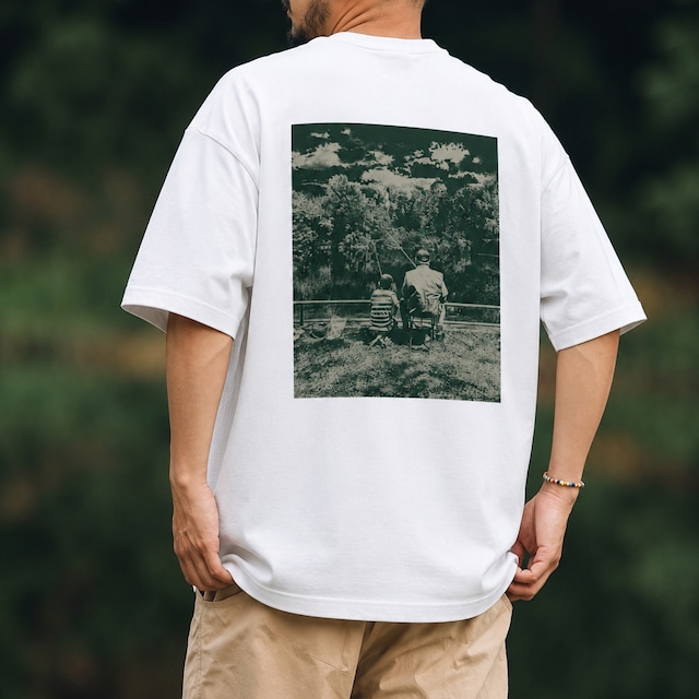 Fishing with Grandpa Tシャツ o-010