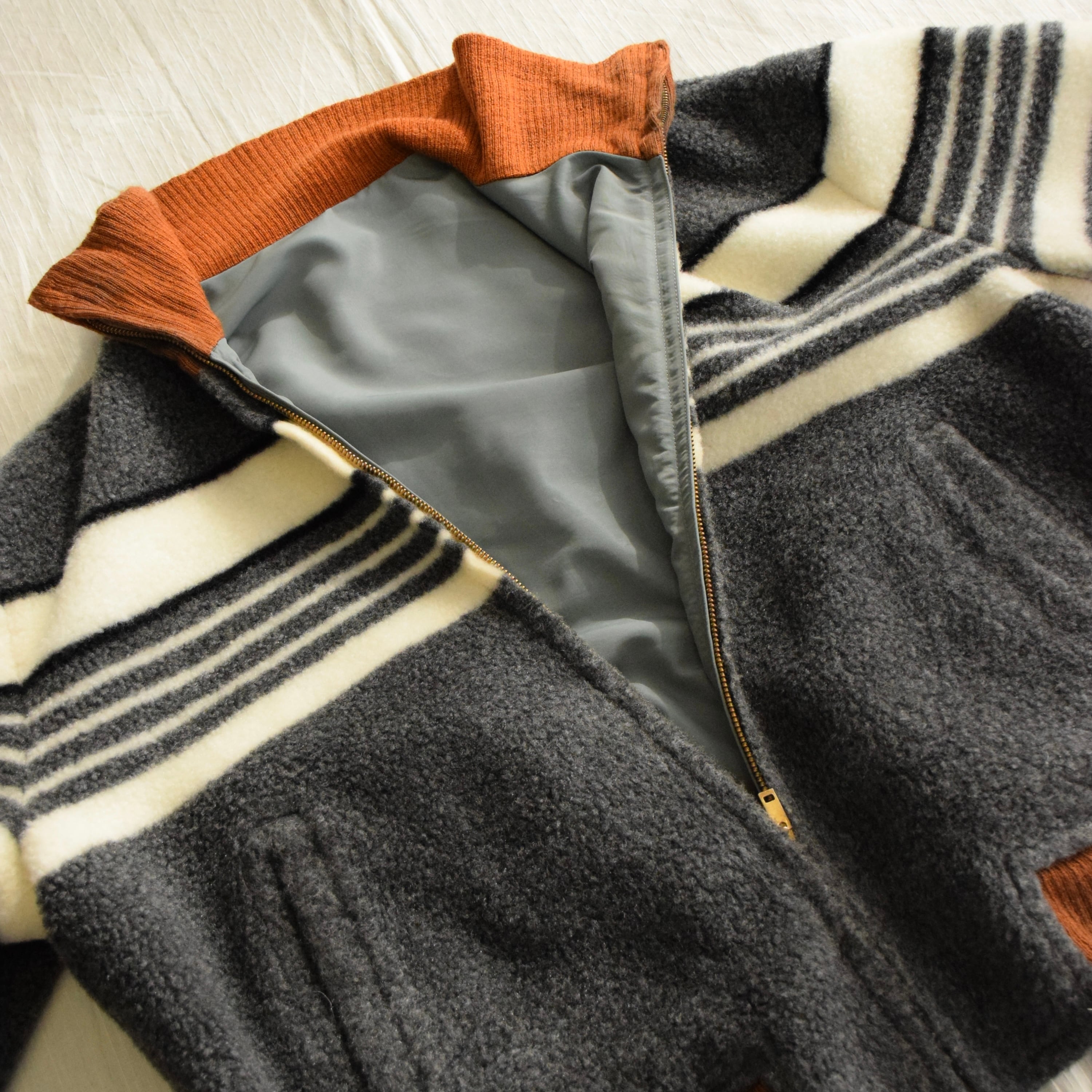 50〜60's McGREGOR リバーシブル ジャケット メンズ 42 グレー