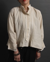 1930-40's Ecru / Lace Blouse