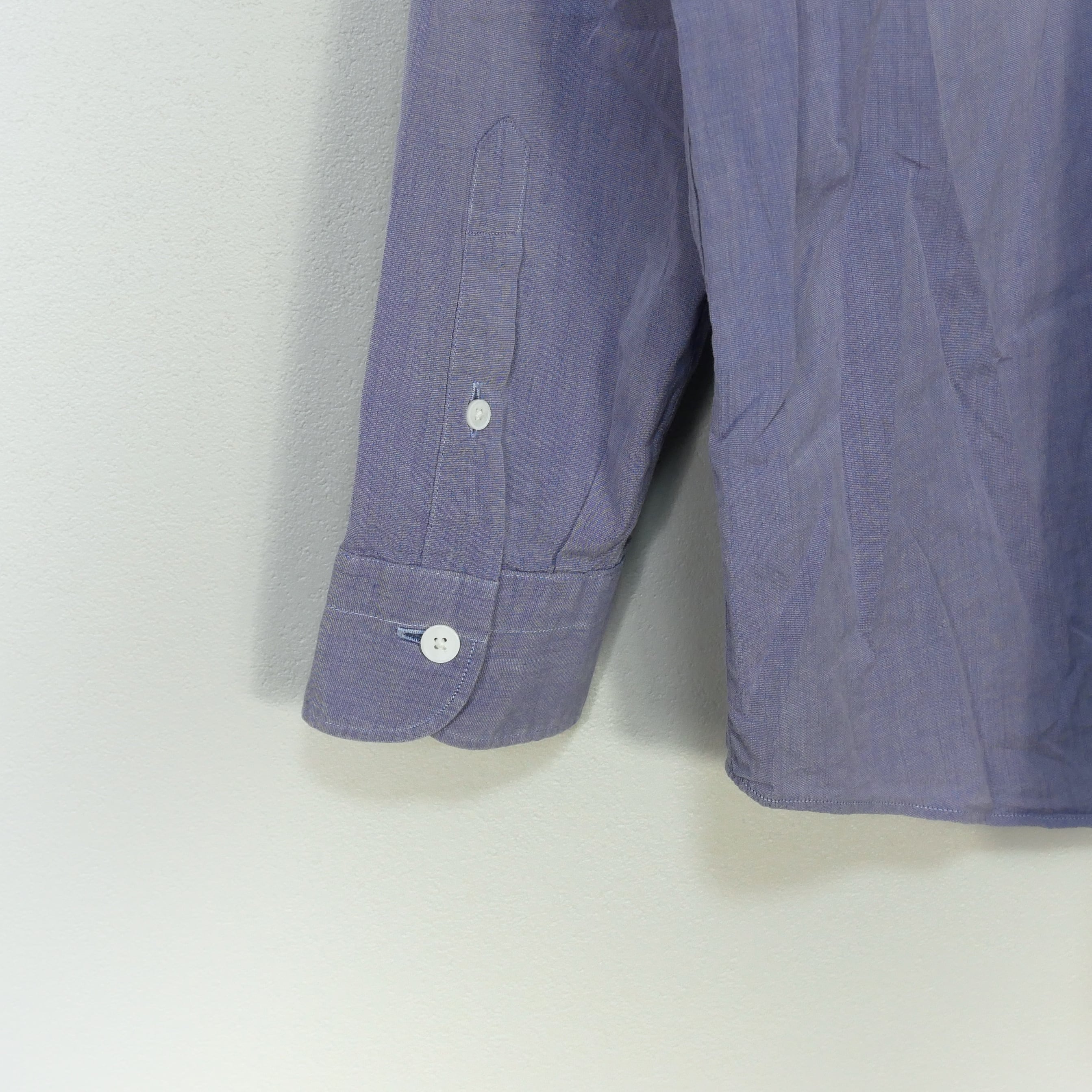 COMOLI 17SS コモリシャツ BLUE | PAY ID