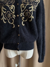 MADE IN JAPAN embroidery knit cardigan-5151-1
