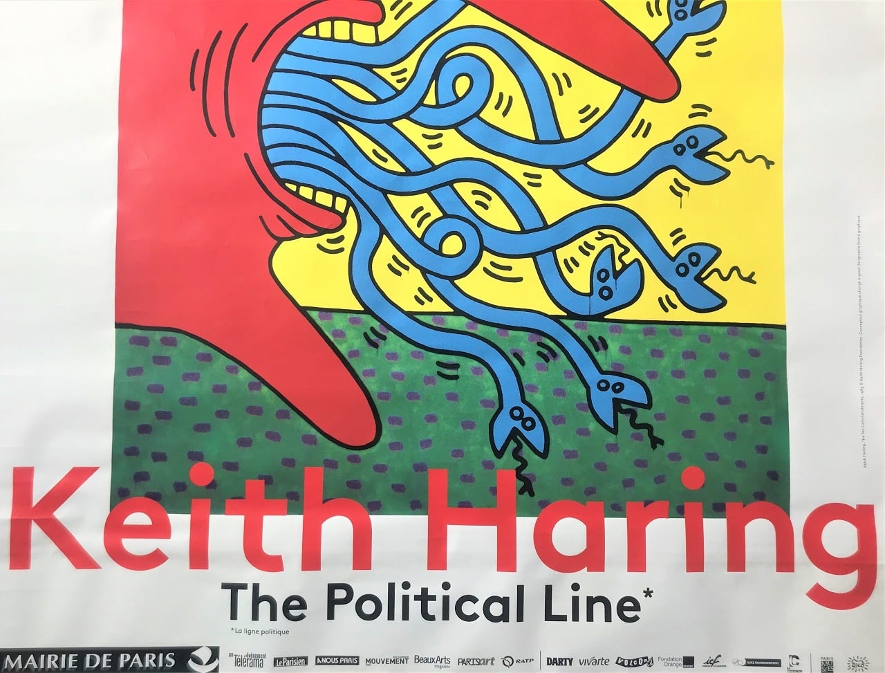 2013 Keith Haring The Political Line 