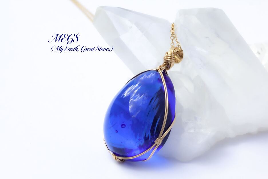 すずらん アンダラクリスタル （サファイアブルー)﻿ 女神巻き