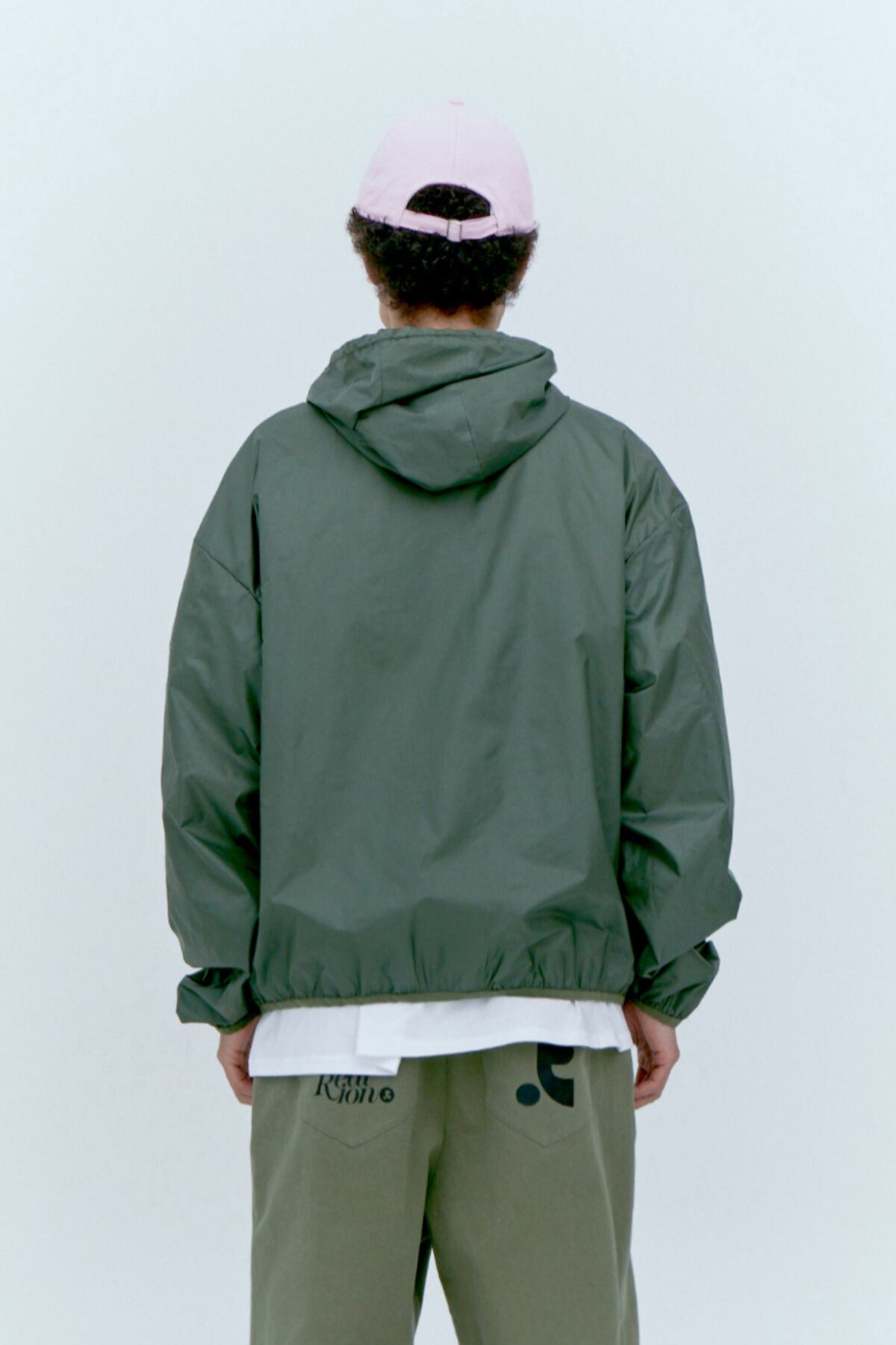 Rest & Recreation] LOGO COTTON BALL CAP - PINK 正規韓国ブランド