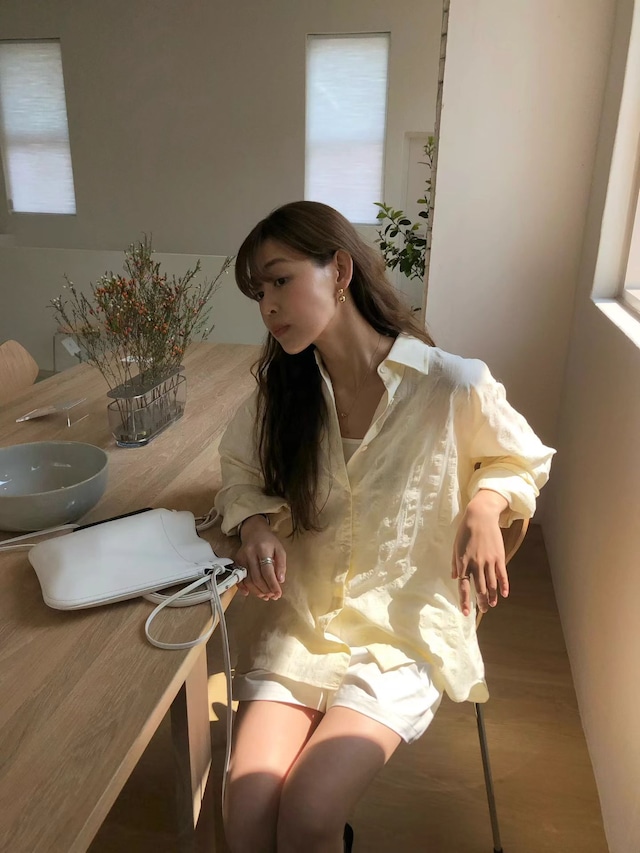 (予約) LIFFEY / Summer check shirt 2color